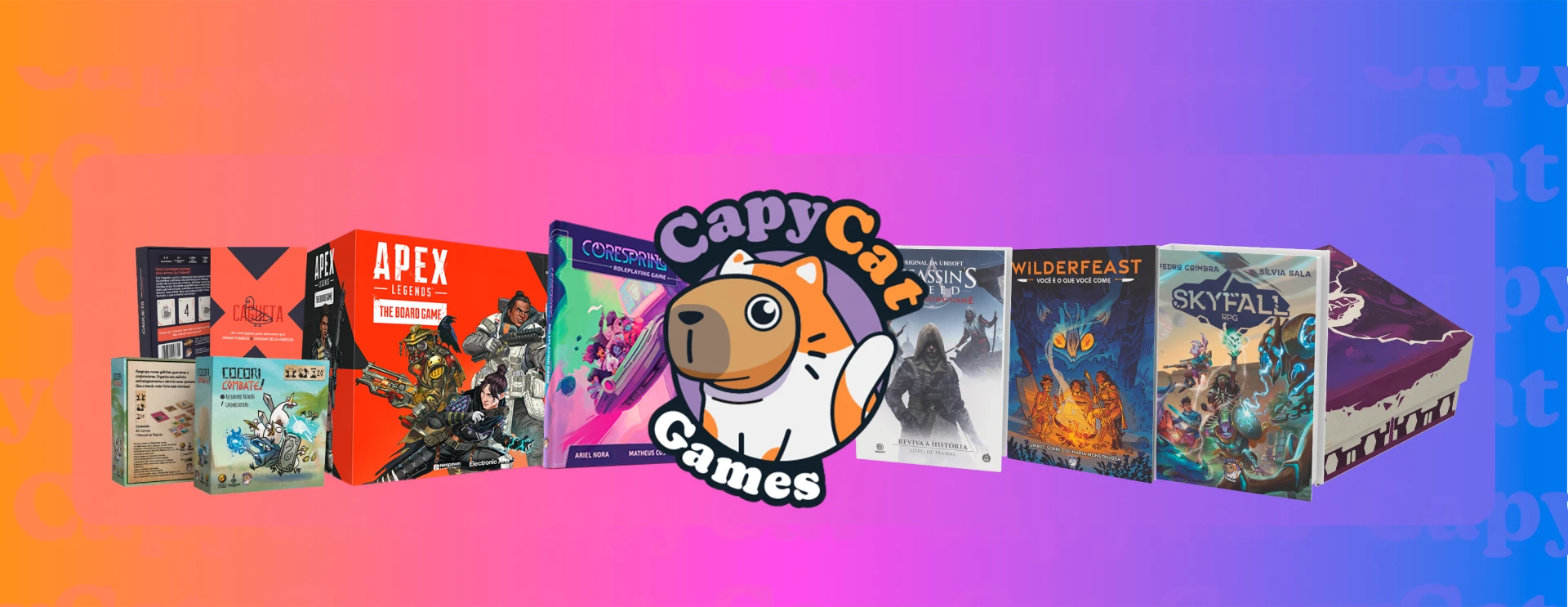 Produtos da CapyCat Games